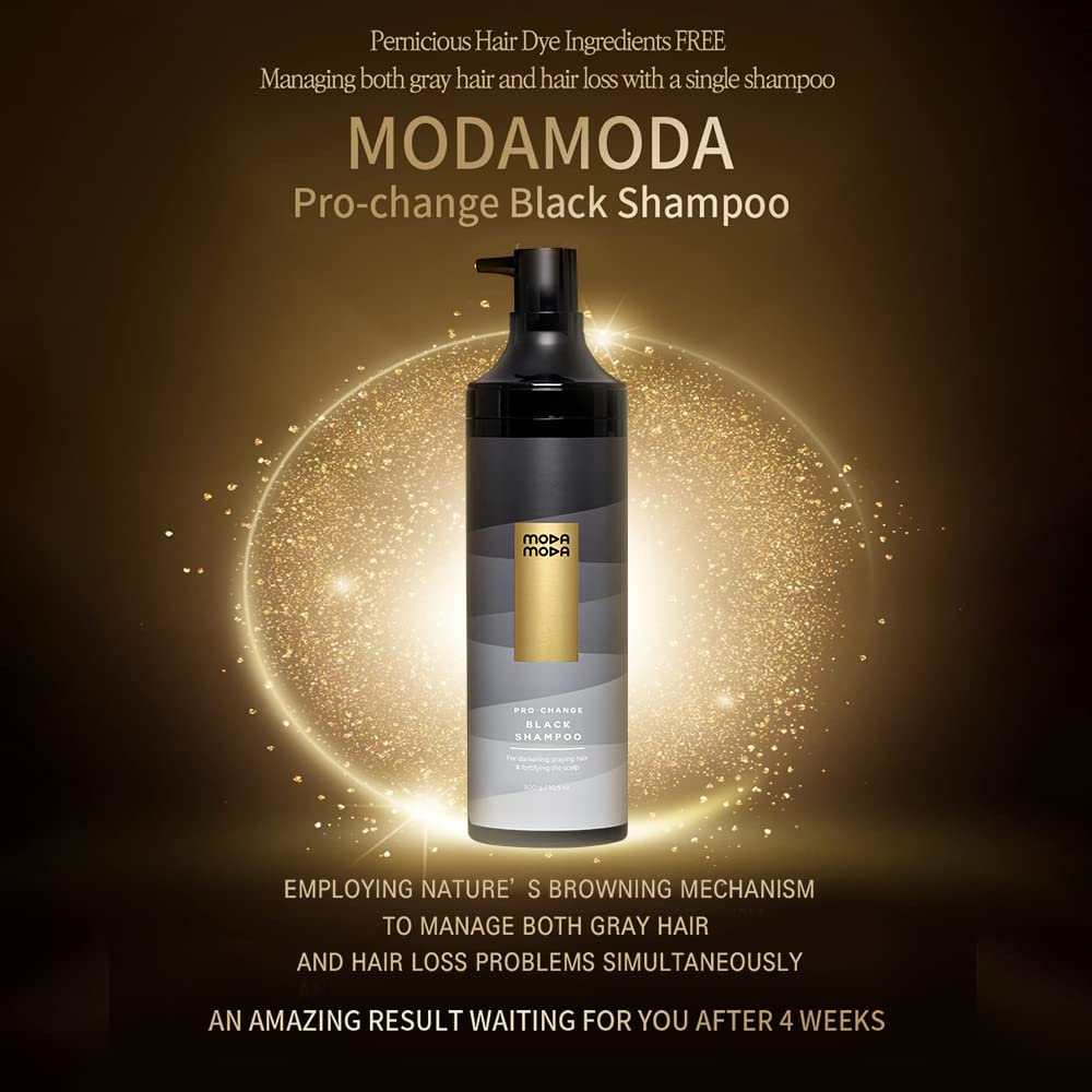 Moda Moda Prochange Black Shampoo (300g)