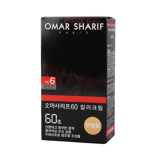 오마샤리프60 칼라크림 염색약 (5호, 6호, 7호)