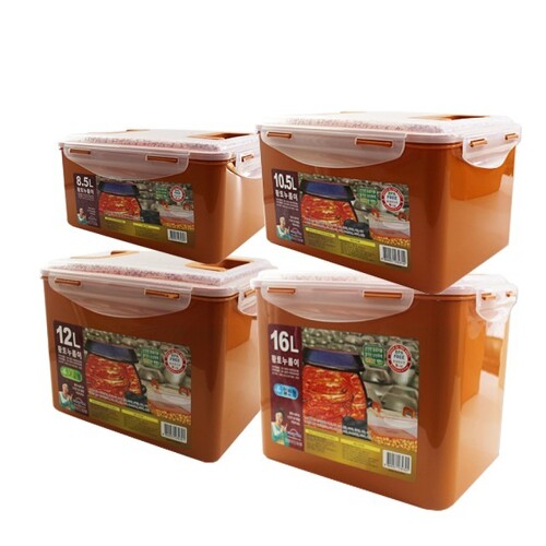 Red Clay Vacuum Sealed Kimchi Container