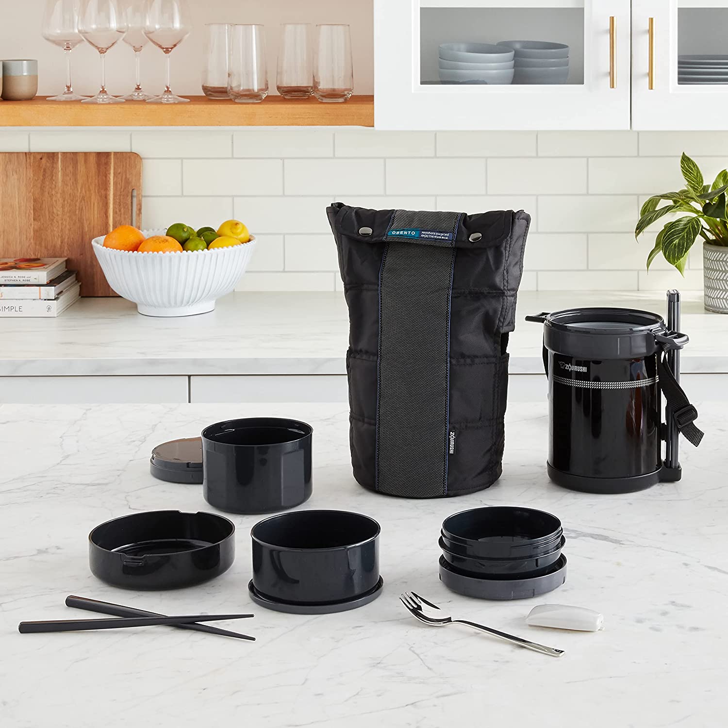 [조지루시] 클래식 벤토 스테인레스 런치 도시락통 (SL-GRE18)