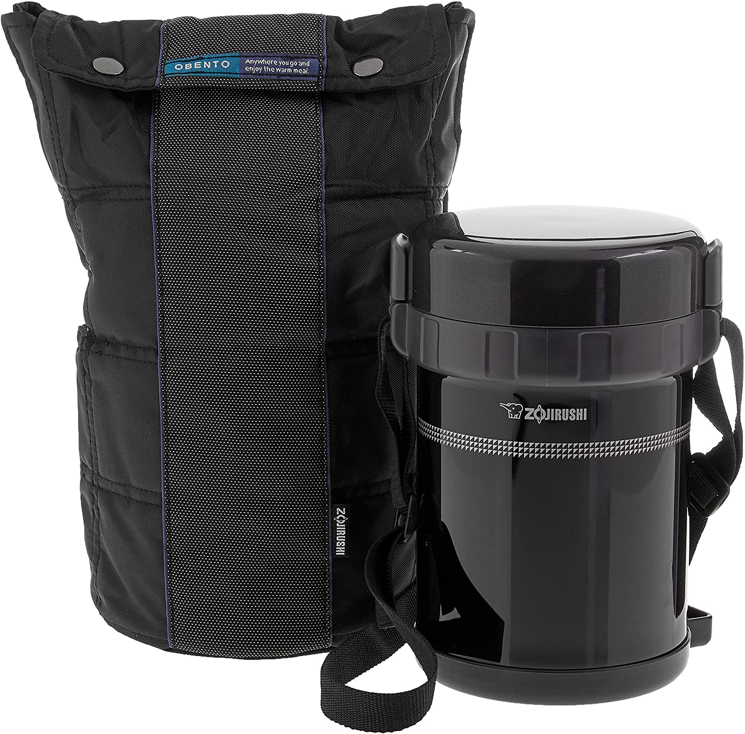 [조지루시] 클래식 벤토 스테인레스 런치 도시락통 (SL-GRE18)