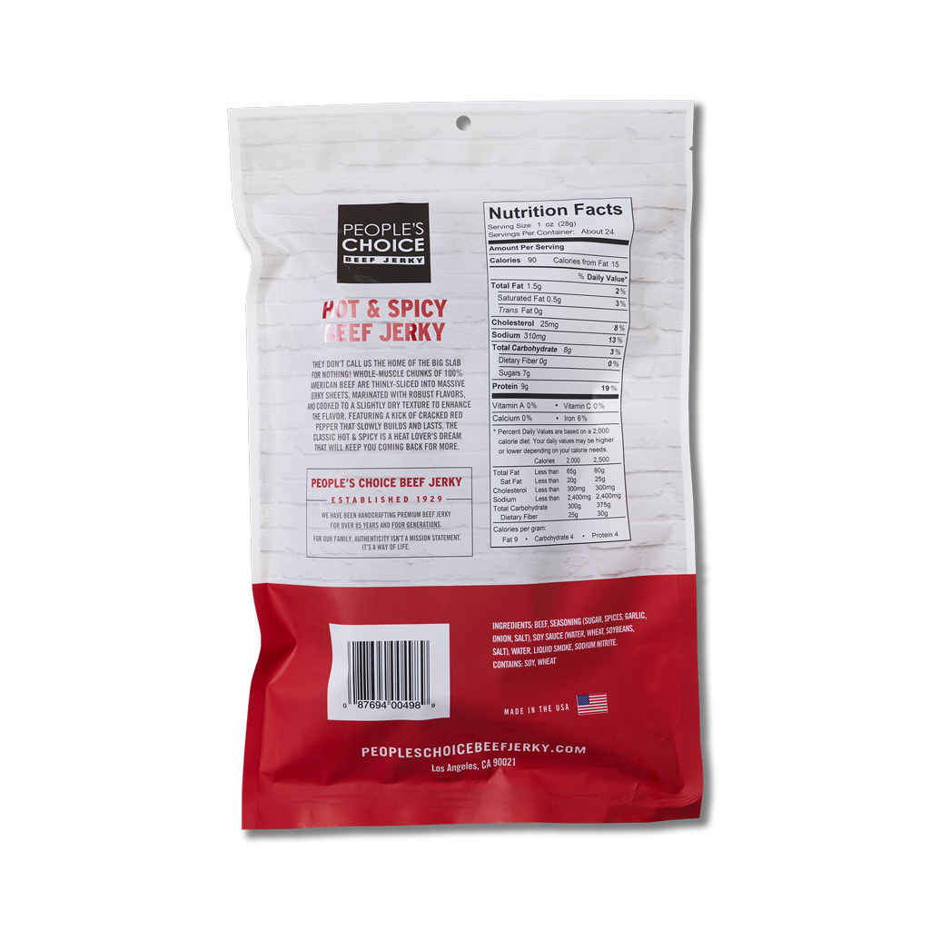 피플스초이스 비프져키 (Original/Hot&Spicy/Teriyaki)