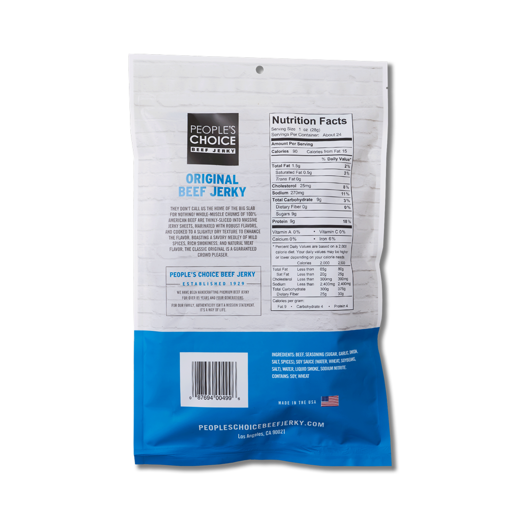 피플스초이스 비프져키 (Original/Hot&Spicy/Teriyaki)