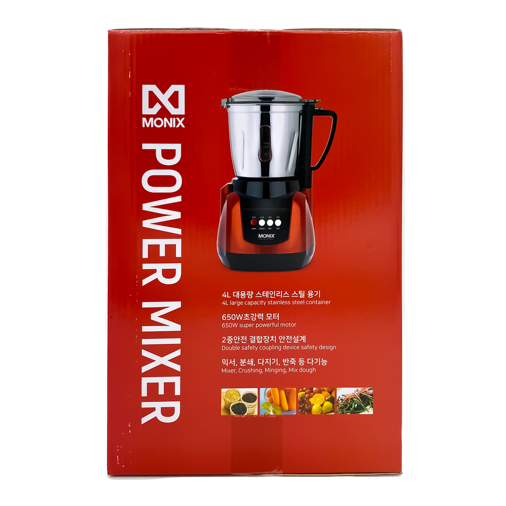 [모닉스] 스테인레스 파워 믹서기 (MX-4800)