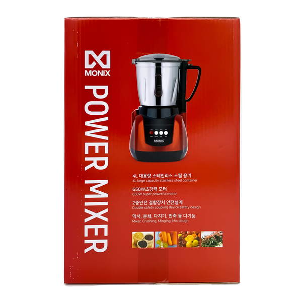 [모닉스] 스테인레스 파워 믹서기 (MX-4800)