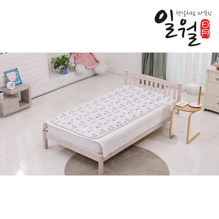 일월 기모 극세사 워셔블 온열매트 (트윈/퀸/킹)