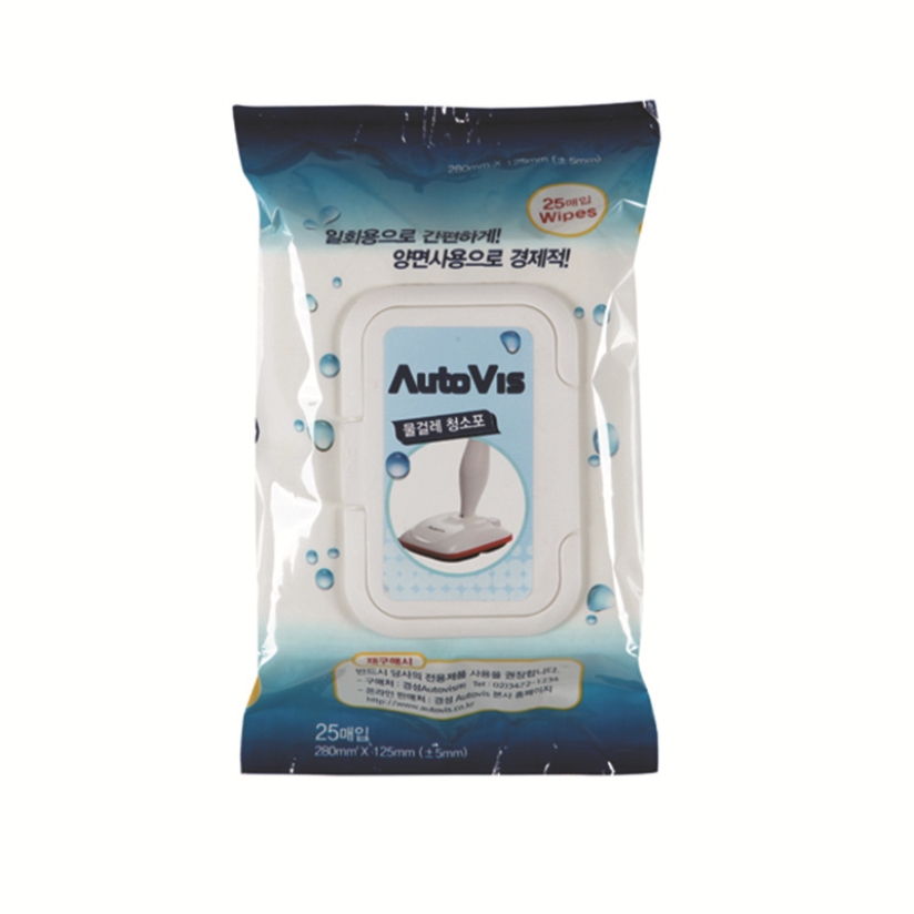 오토비스 무선형 물걸레 청소기 (일회용 청소포 + 전용패드 증정)