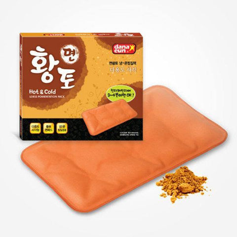 
[다나은] 면황토 냉온 찜질팩 (다용도 사각)