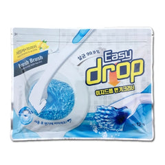 이지드롭 변기크리너 물에녹는 일회용변기솔 (변기청소)