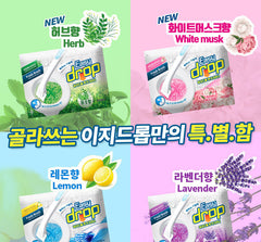 이지드롭 변기크리너 물에녹는 일회용변기솔 (변기청소)